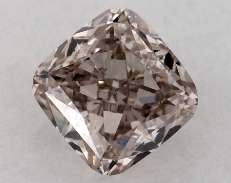 0.40 Carat Fancy Pink-SI1 Cushion Modified Cut Diamond